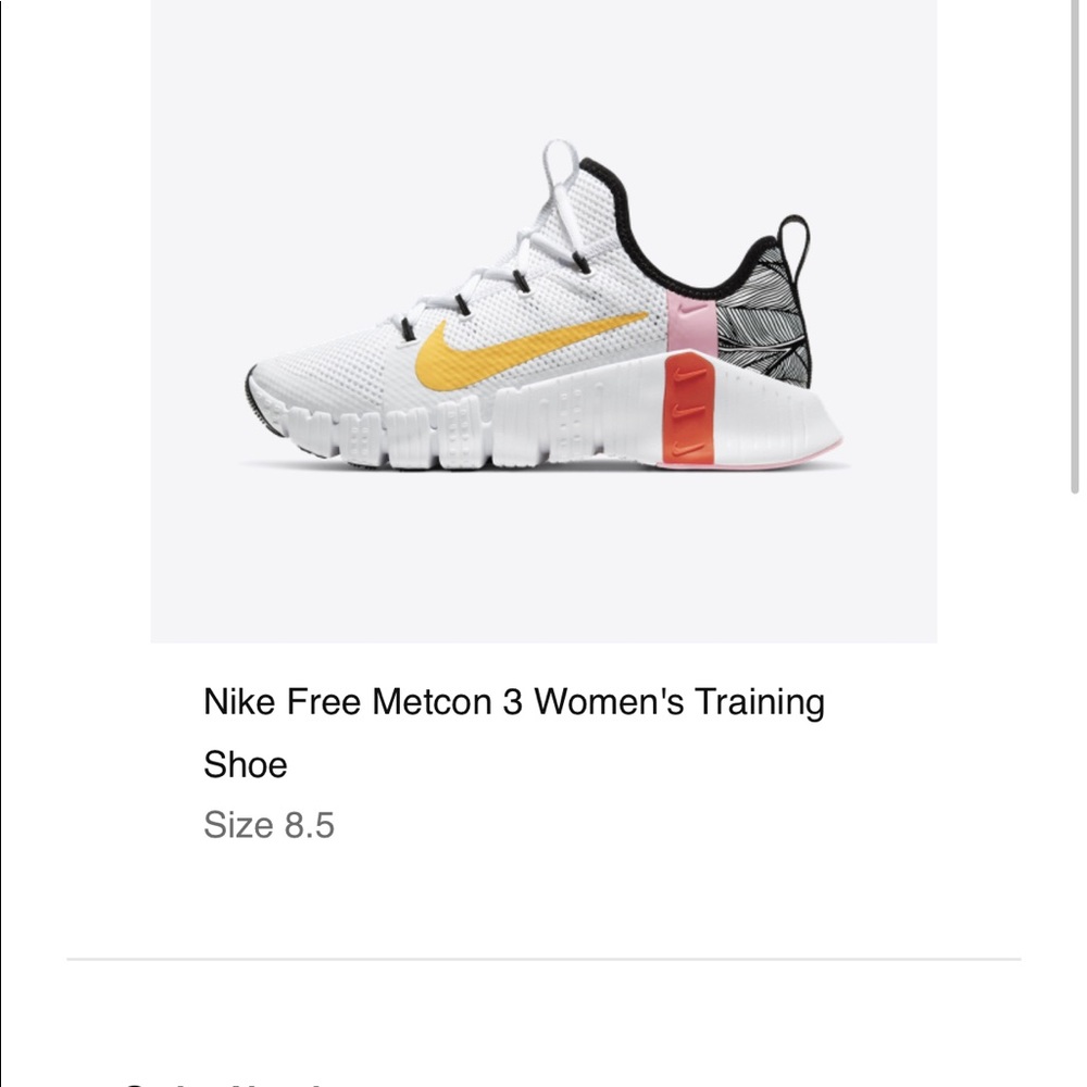 Nike metcon training shoes - like new!!